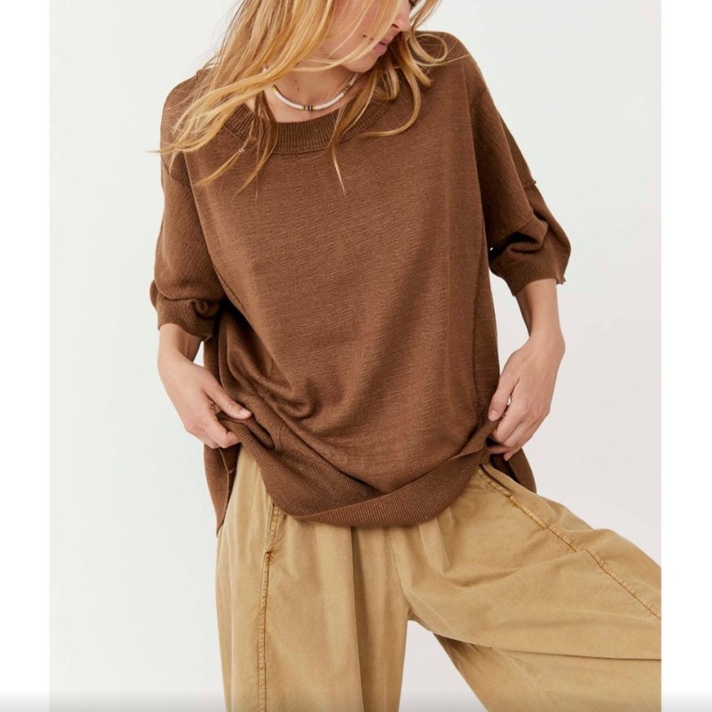 Free People WFH sweater tunic